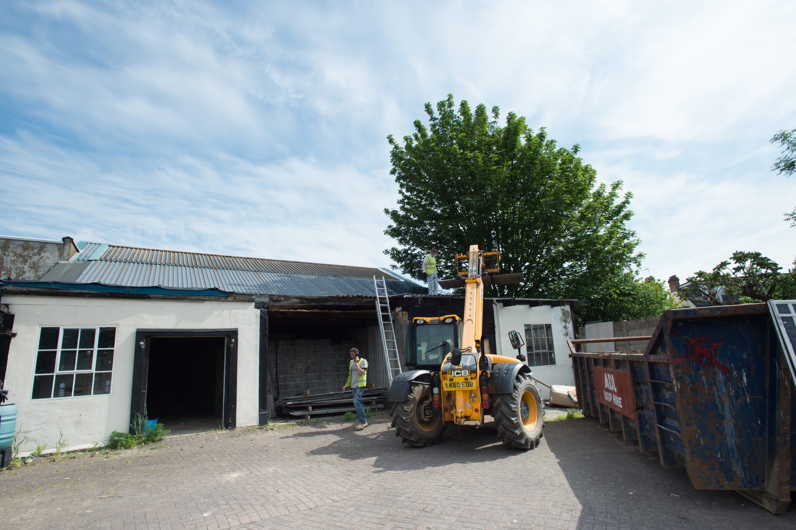 Two Barn Conversions in Chase Side North London