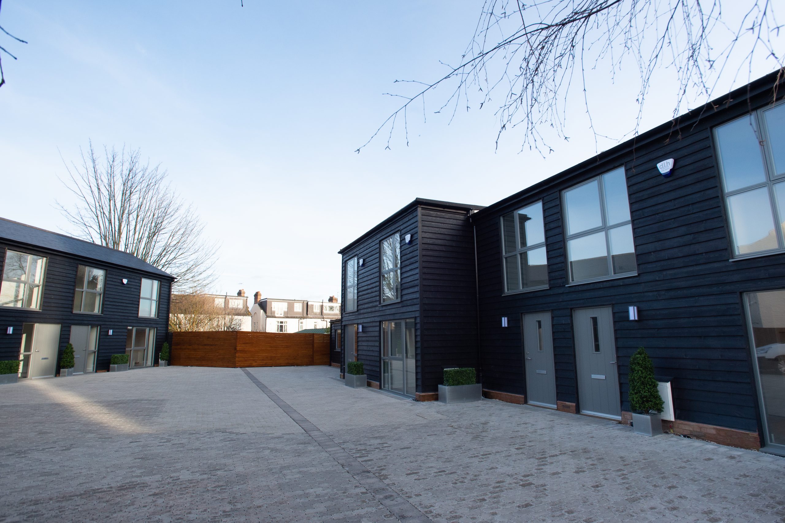 Two Barn Conversions in Chase Side North London