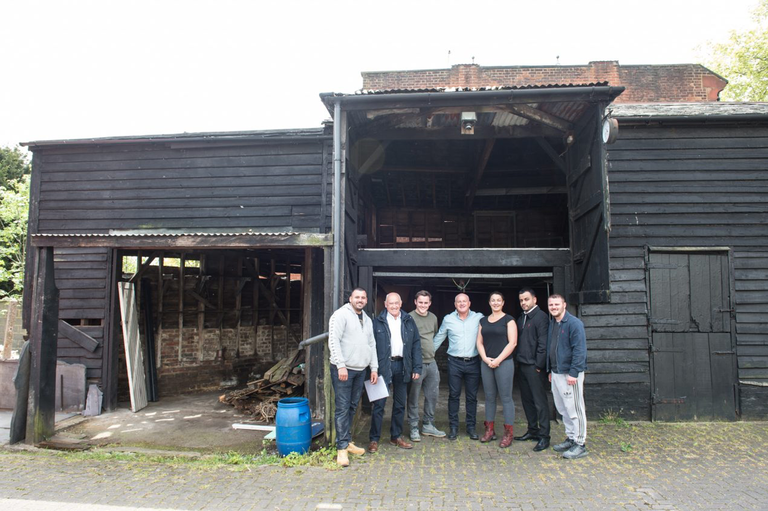 Barn Conversion in Chase Side North London