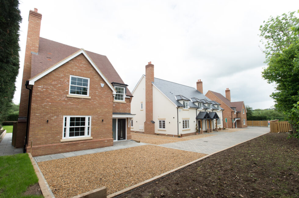 Private Gated New Build Homes in the open countryside of Walkern Herts