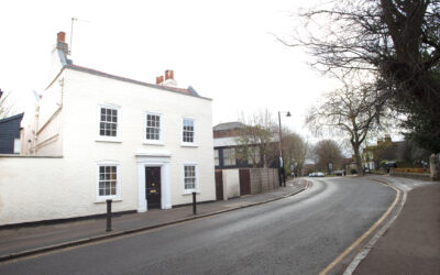 250 year old 3 bedroom detached house refurb in chase side north london