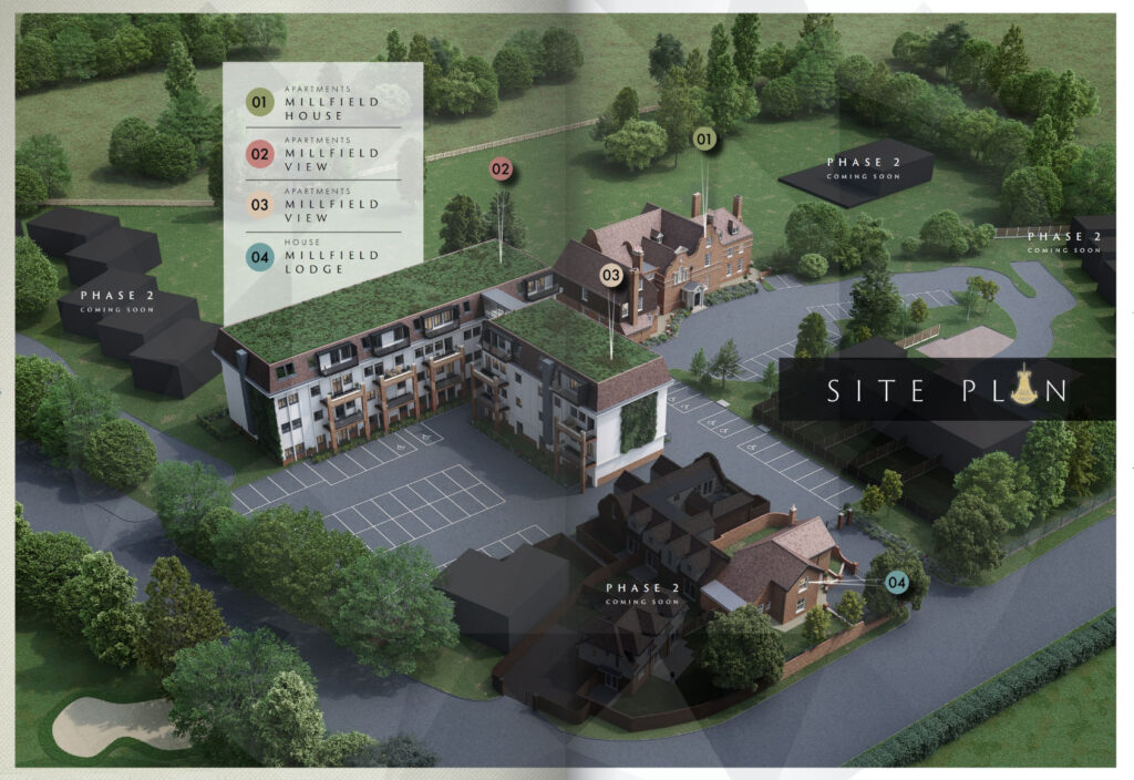 Millfield Park Brentwood Site Plan